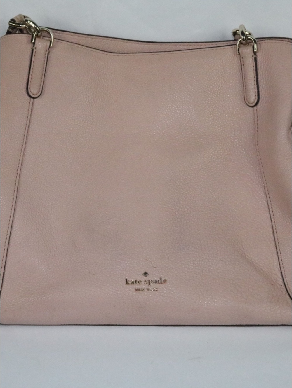Kate Spade Leather Jackson Med triple Compartment Shoulder Bag Gorgeous Pink